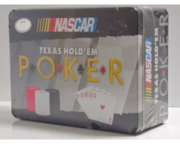 NASCAR Poker set Sports cards Texas hold 'em slightly USAopoly Sealed NEW